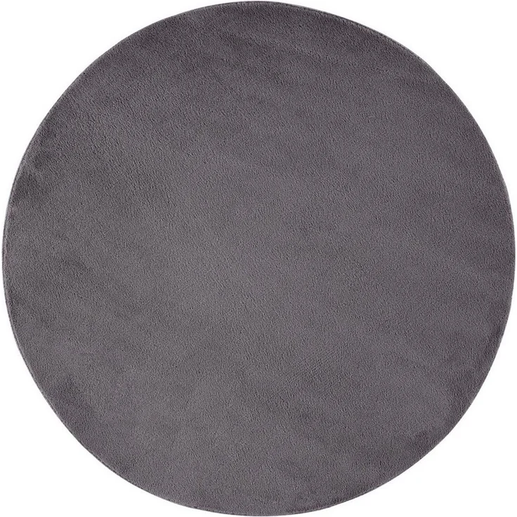 Jimri Teppich Fluffy flauschiger Teppich Läufer Hochwertige Kurzflor Teppich, Rund