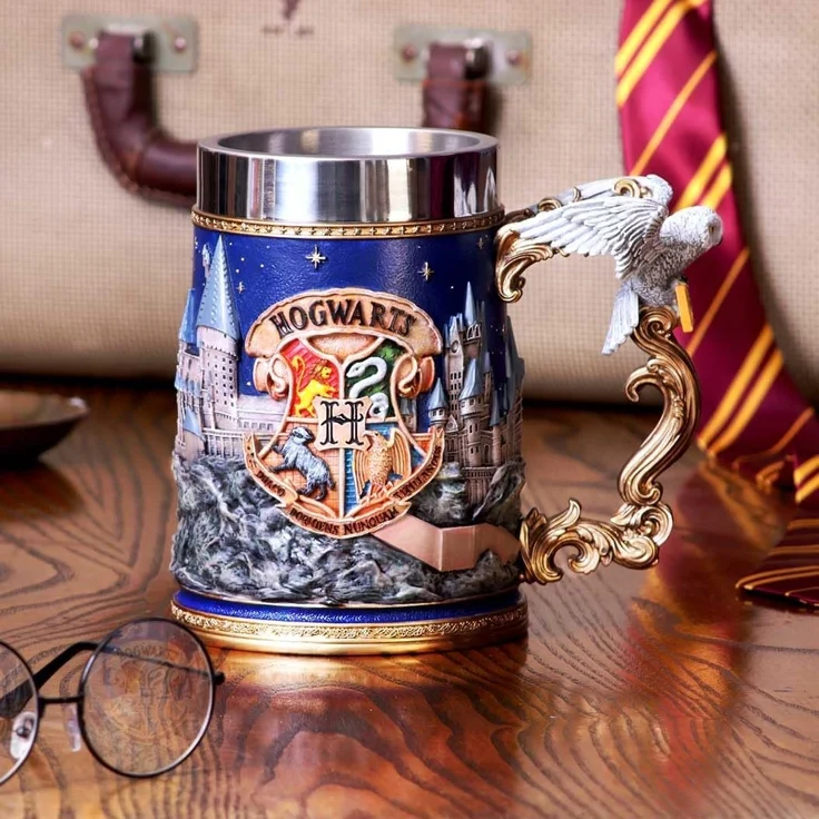 Nemesis Now B5795U1 Harry Potter Hogwarts Collectible Tankard, Blau, 15.5cm – Bild 7
