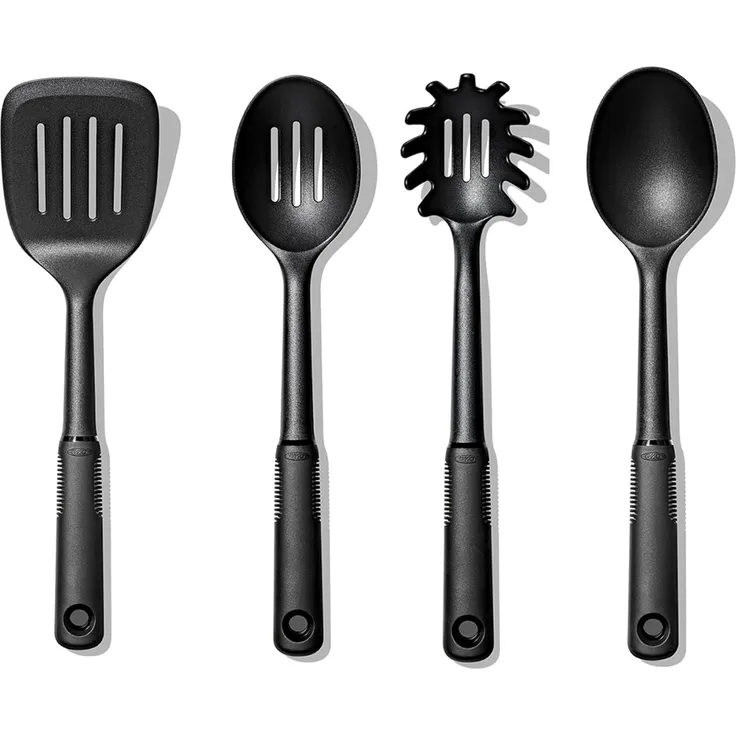 OXO Good Grips Nylon Löffel Nylon, Werkzeug-Set schwarz