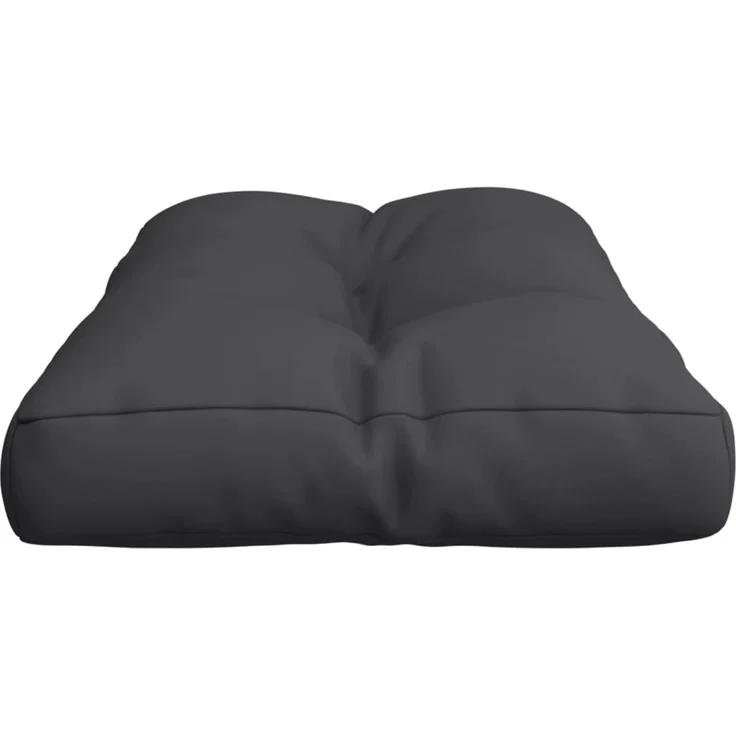 vidaXL Palettenkissen Schwarz 70 x 40 x 12 cm Stoff – Bild 5