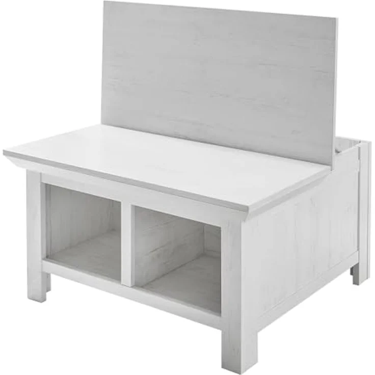 Lomadox Wohnzimmer-Set WINGST-61, (Mega-Spar-Set, 6-St, 6-tlg), Pinie weiß Nb. 340/207/45 cm – Bild 5