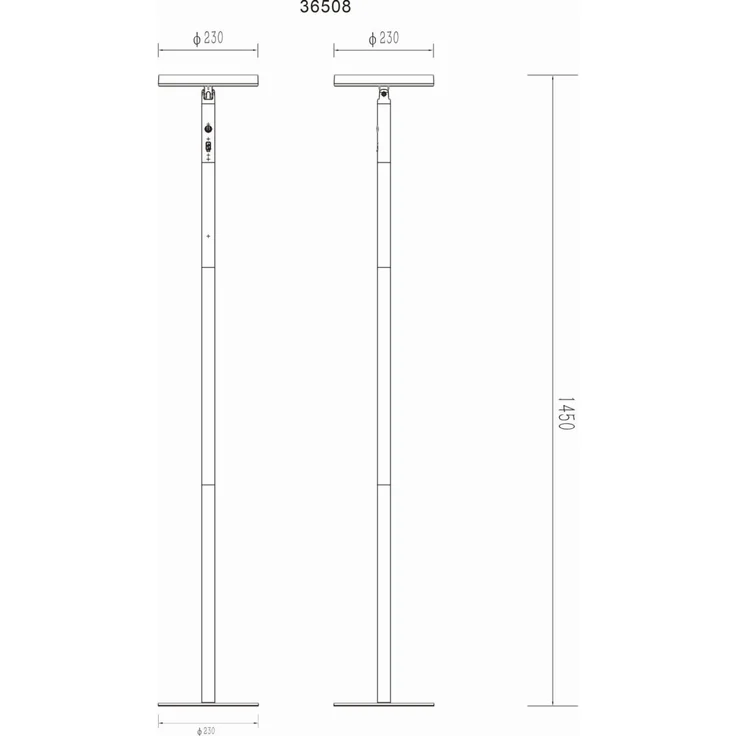 Stehlampe kabellos Akku Solar Stehleuchte Außen Solarleuchte Dimmbar 36508 – Bild 12