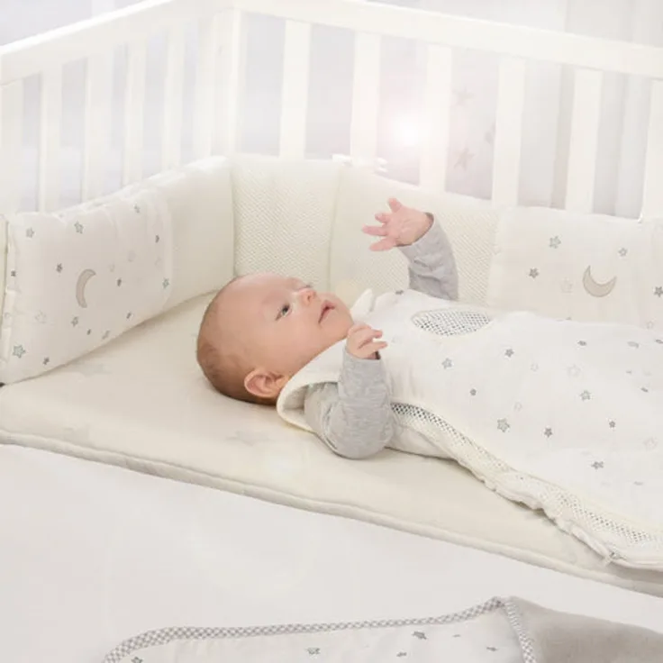 roba 'safe asleep®' Nestchen Easy Air PLUS - Design 'Sternzauber' - AIR-balance System - luftzirkulierend