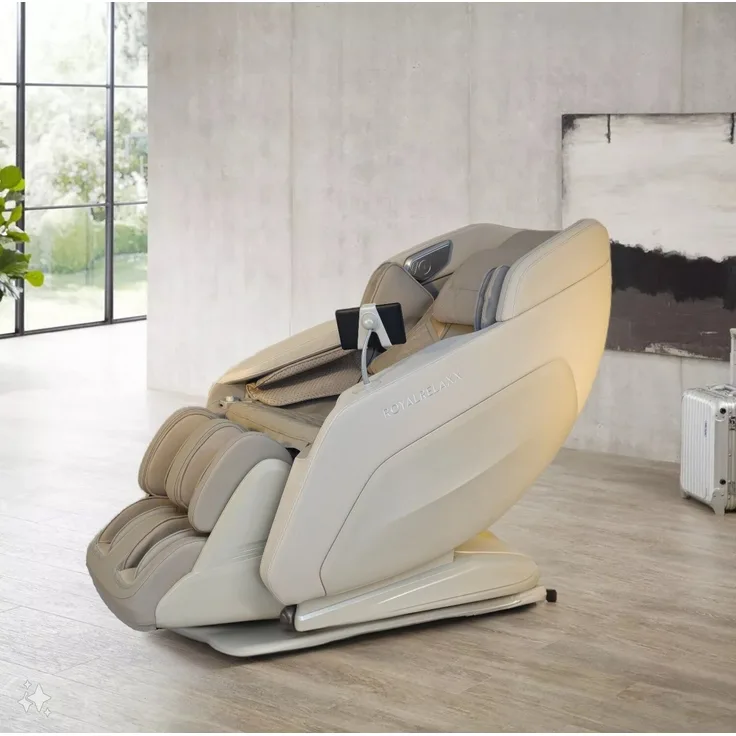WELCON Massagesessel WELCON ROYALREALAXX Massagesessel aus der Premium-Line, 24 Programme, drei Heizstufen, drei Herzwaage-Positionen