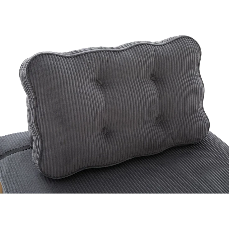 1-Sitzer Schlafsessel 90 x 86 x 84 cm aus Cord mit Schlaffunktion – Bild 10