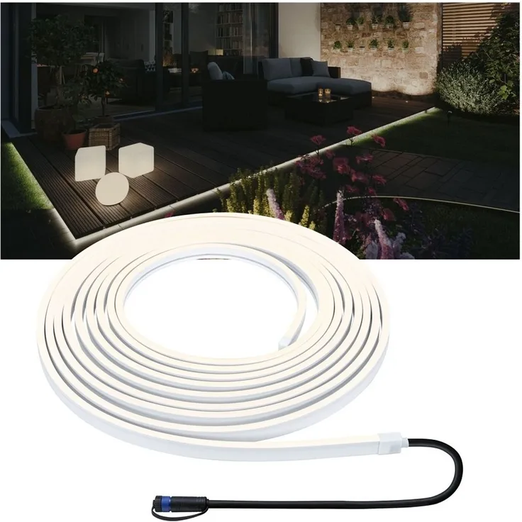 Paulmann 94681 Plug&Shine LED Stripe Smooth IP68 3000K 10m