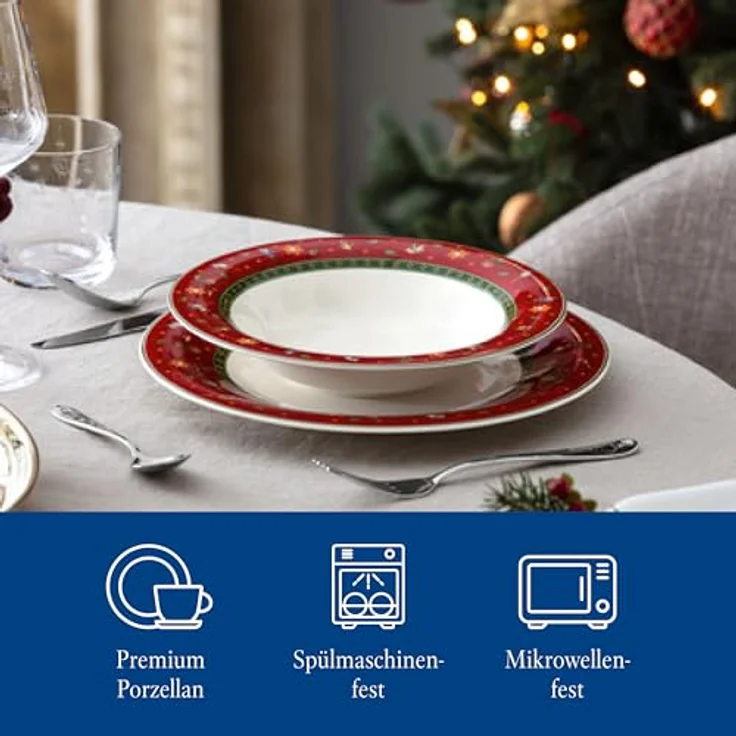 Villeroy & Boch Toy's Delight Suppenteller ø 23 cm Rot – Bild 3