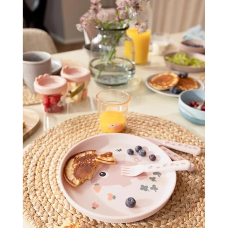 Done By Deer Tiny Farm Becher - L - Powder Rosa – Bild 3