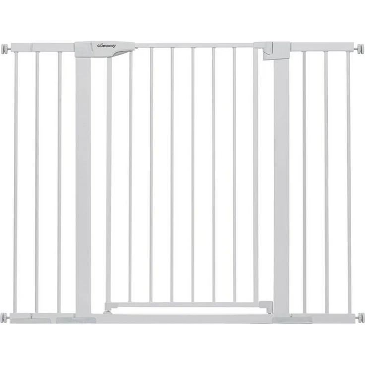 Comomy Türschutzgitter, Babygitter Schutzgitter einstellbar 75~124cm – Bild 1