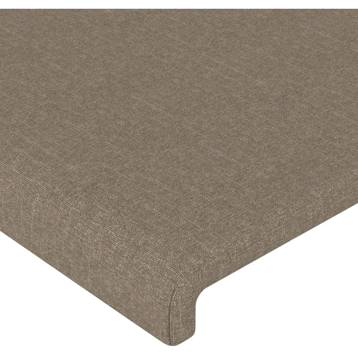 vidaXL Kopfteile 2 Stk. Taupe 100x5x78/88 cm Stoff 345848 – Bild 4