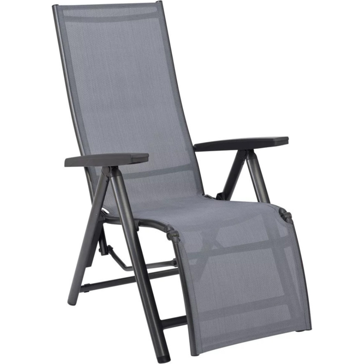 Kettler Cirrus Relaxsessel - anthrazit / anthrazit-grau