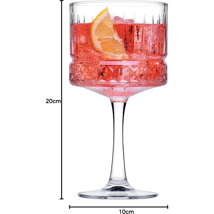 Pasabahce Elysia Cocktailglas mit 500cc, 4er-Set Hochwertige Kristallgläser für Cocktails und Drinks - Stilvolles Glaswaren-Set für die Bar oder Zuhause – Bild 7