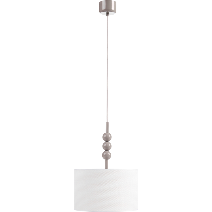 Hängeleuchte LOKY Metall Beige – Bild 4