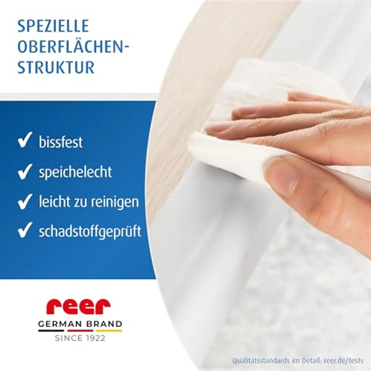 Reer Kantenschutz Soft, 2X 1 Meter, bissfest, schadstoffgeprüft, weiß – Bild 7