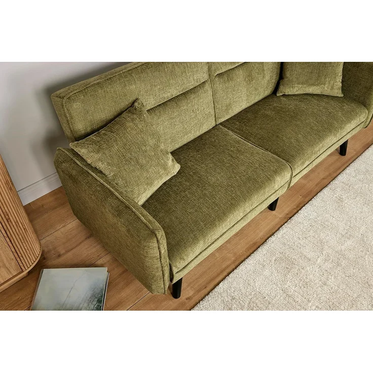 Jahnke SCHLAFSOFA Chillax LINE Boucle Opal Grün – Bild 10