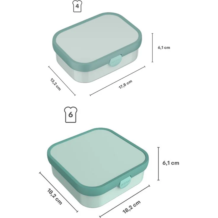 Mepal CAMPUS Brotdosen-Set mit Gabel Paw Patrol Pups (2025) – Bild 6