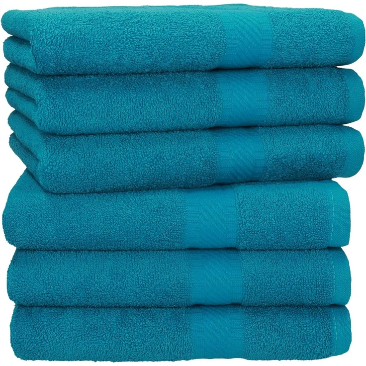 Betz Handtücher 6 Stück PALERMO Handtuch-Set, 100% Baumwolle – Bild 1