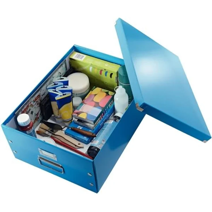 Leitz Ablagebox Click & Store A3 blau metallic – Bild 2