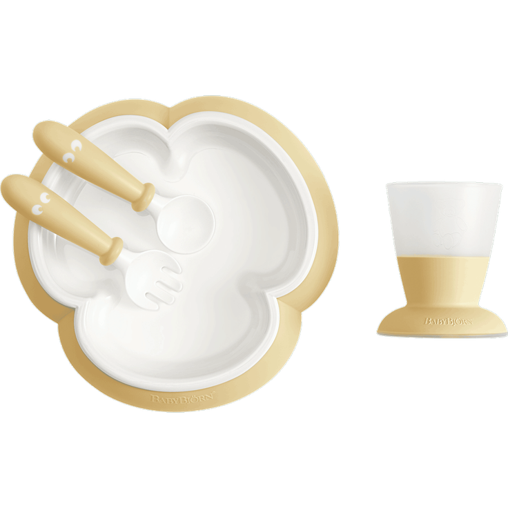 BabyBjörn Service-Set Pastellgelb Gelb