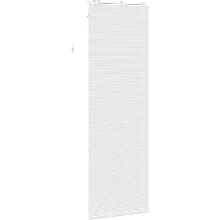 vidaXL Venezianische Jalousie Weiß 85 x 250 cm 35 mm 42015438 – Bild 4