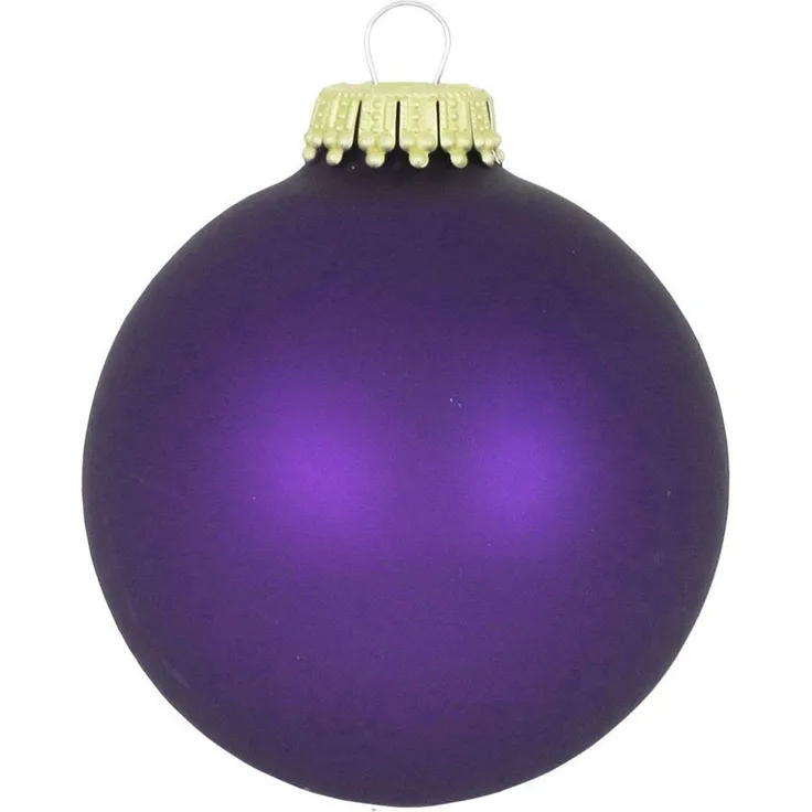 Krebs Glas Lauscha Weihnachtsbaumkugel CBK70273, Weihnachtsdeko, Christbaumschmuck, Christbaumkugeln Glas (8 St)