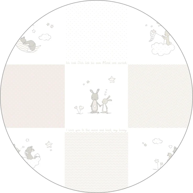 roba Komplettbettset 'Fox & Bunny' 70 x 140 cm - inkl. Bettausstattung - umbaubar - Holz weiß – Bild 8