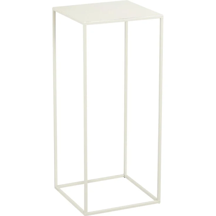 Mica Decorations Beistelltisch Quinty 30 x 30 x 70 cm offwhite