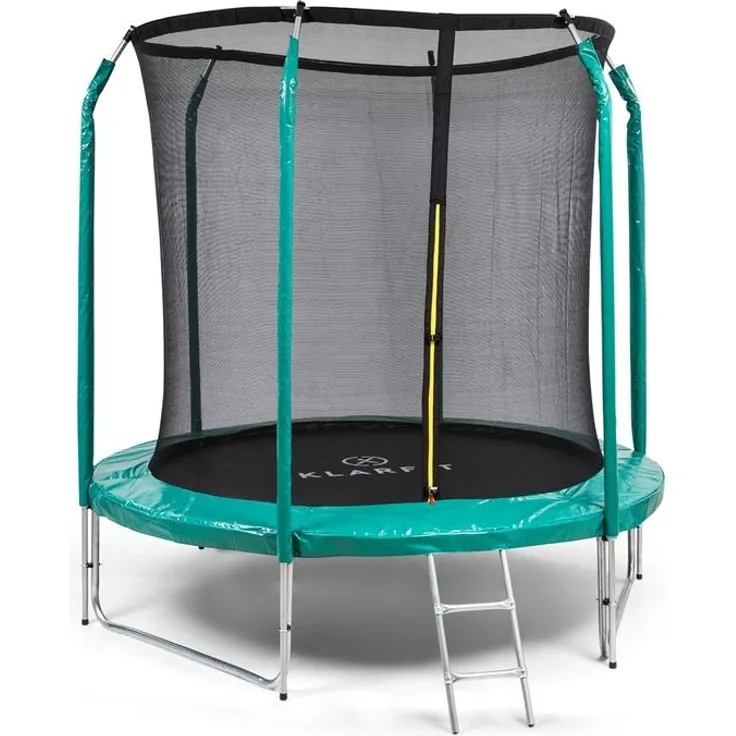 Jumpstarter Trampolin 2,5m Ø Netz 120kg max. dunkelgrün
