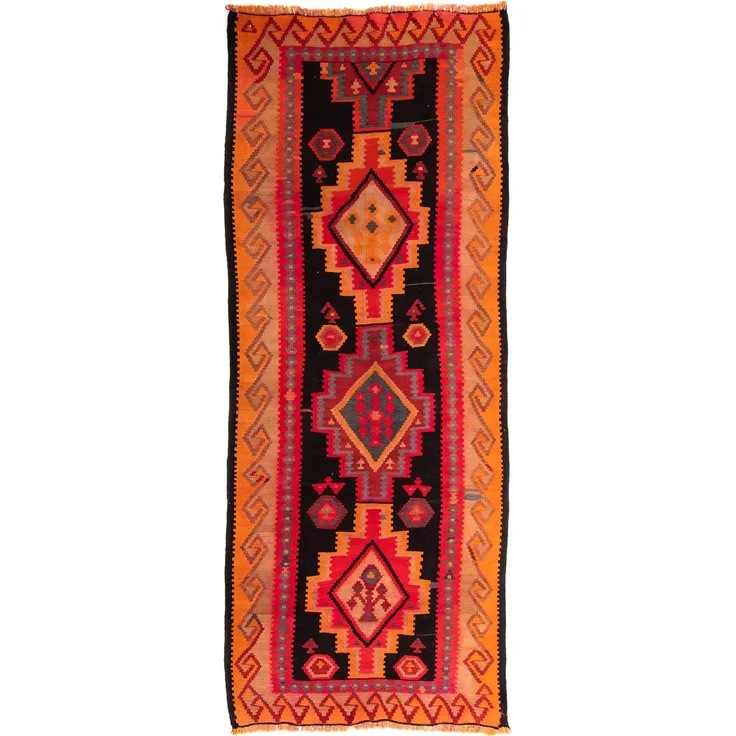 Morgenland Läufer Kelim - Old - 325 x 140 cm - mehrfarbig