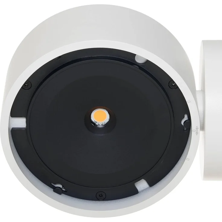 Arcchio Wandleuchte Rotari, LED, Metall, Weiß warmweiß IP20, 2 x 7,1 W LED, warmweiß – Bild 8