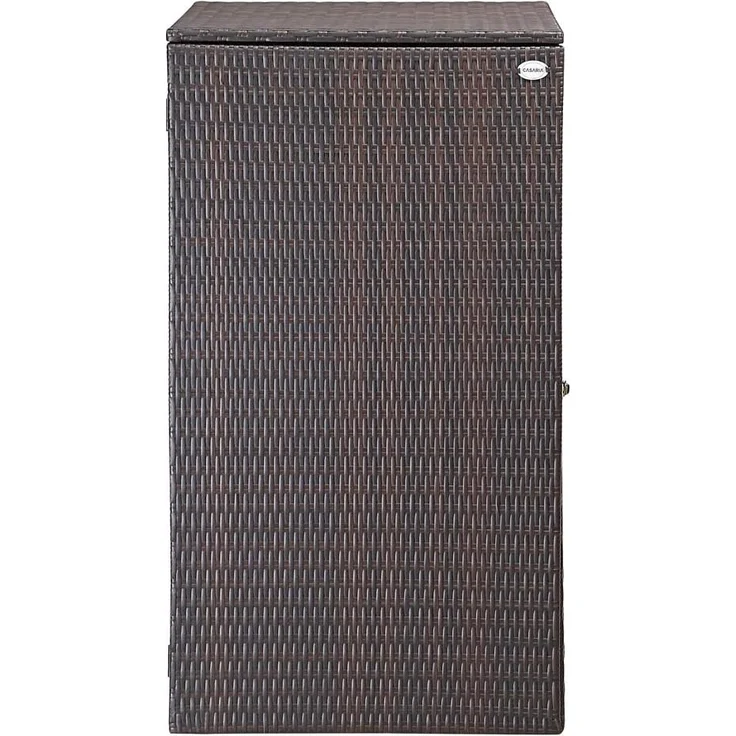 Casaria Mülltonnenbox (1 St), Mülltonnenbox mit Klappdeckel + Verschluss für 240 Liter Mülltonne – Bild 4