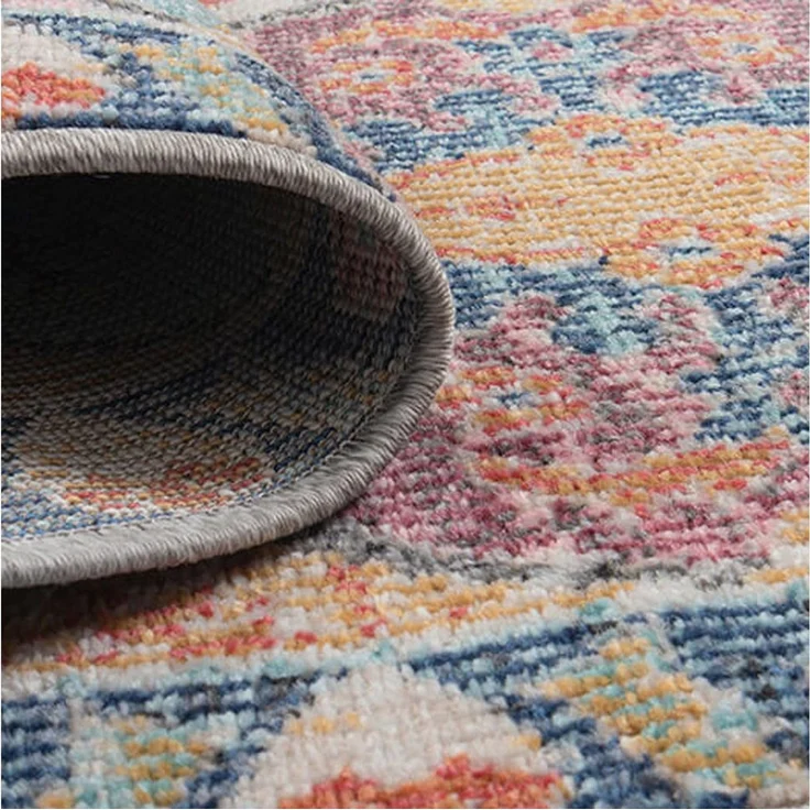 Carpetia Outdoorteppich In- und Outdoor, rechteckig, Höhe: 5 mm, mit orientalischem Vintage-Ornamentmuster – Bild 2