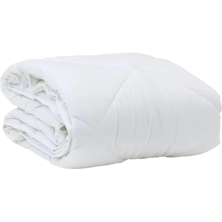 vidaXL Bettdecke Weiß 200 x 155 x 4 cm Polyester 42007757 – Bild 3