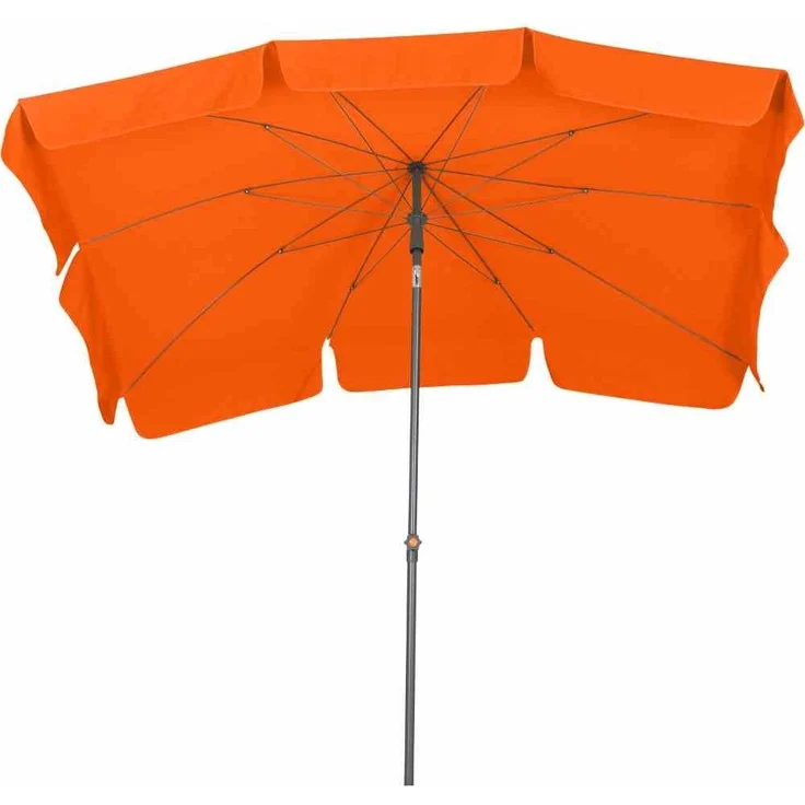 Tropico Mittelstockschirm anthrazit/terracotta 210x140cm – Bild 4