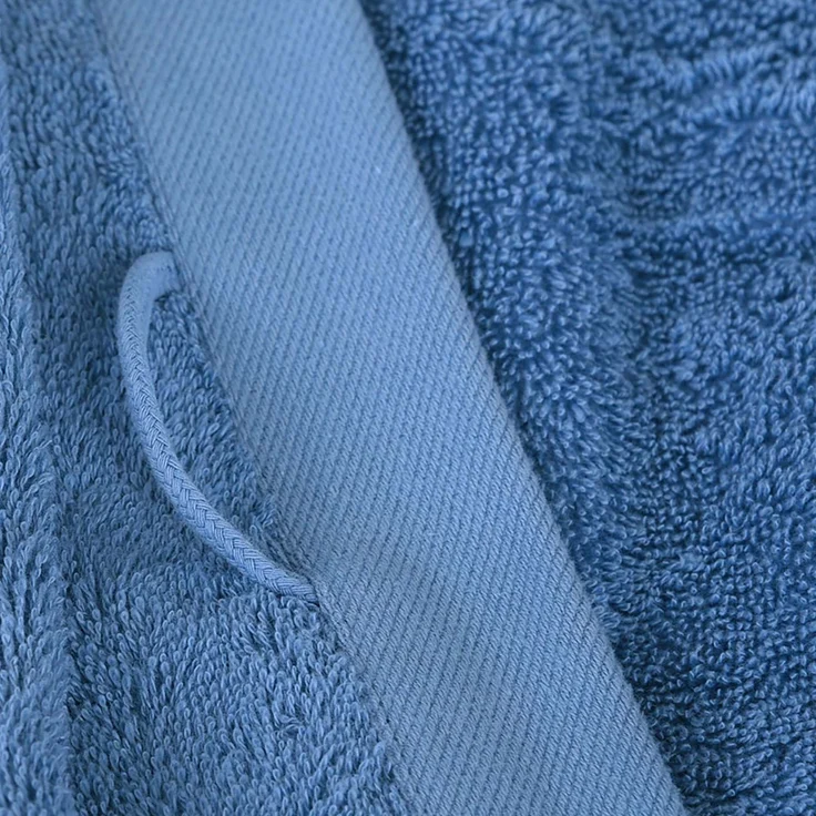 TOM TAILOR Handtuch, 4er Pack - Color Bath Towel, Frottier, Baumwolle Blau 50x100cm – Bild 3
