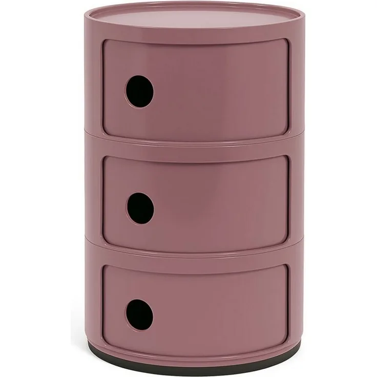 Kartell Componibili, Container 3-fächer, Malve