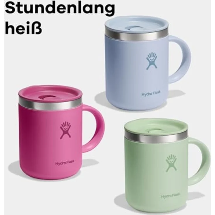 Hydro Flask Thermobecher 12 OZ Mug, 1-tlg, Edelstahl, TempShield™-Isolierung, 355 ml – Bild 6