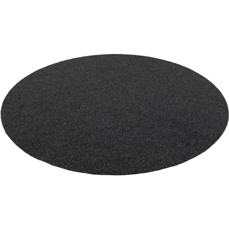 Snapstyle Rasenteppich Kunstrasen Rasenteppich mit Noppen Kingston Rund, Rund, Höhe: 7 mm – Bild 2