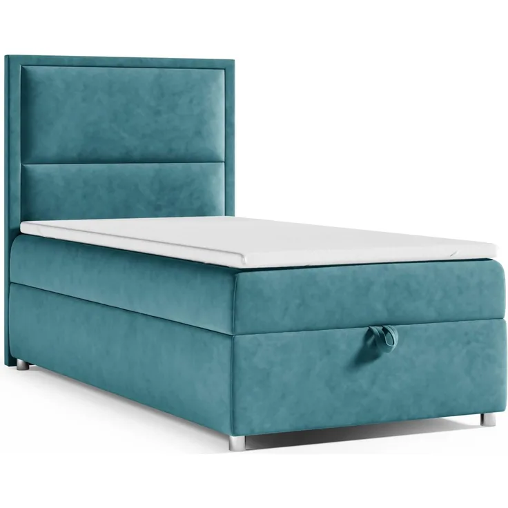 Best for Home Boxspringbett Trinity K-11 SINGLE mit Bettkasten & Bonellfederkern, Topper 7 cm H3 (Hotelbett, Einzelbett, Kinderbett, Juniorbett, 70x200 80x200 90x200 100x200 cm), verschiedene Liefermöglichkeiten, TOP Preis-Leistungs-Verhältnis