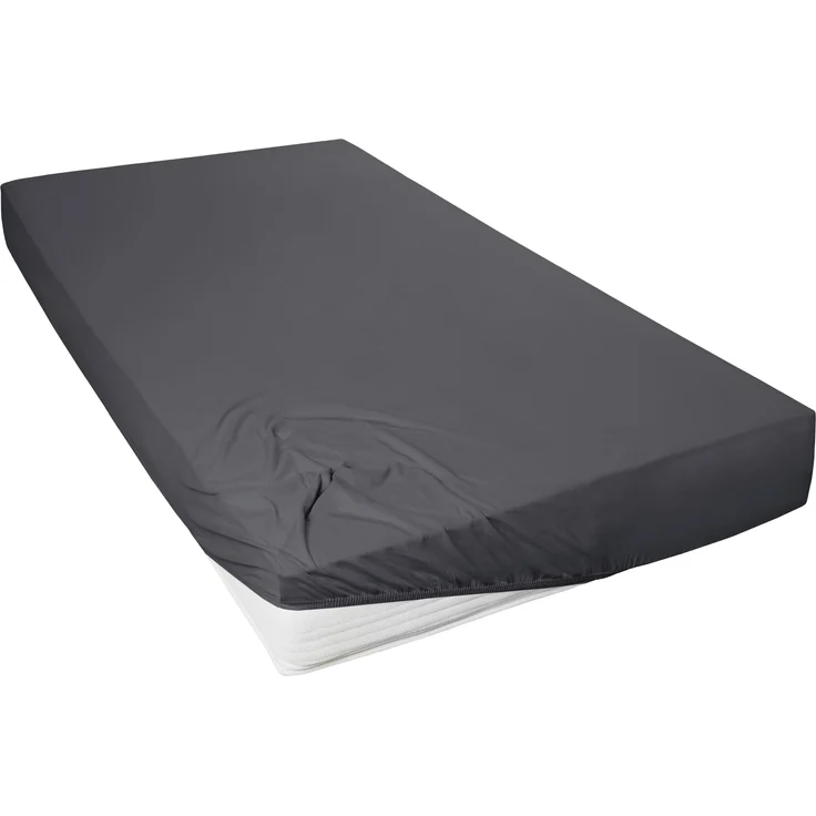 Hahn Spannbetttuch Mako-Feinjersey 150x200cm Spannbettlaken Bettlaken Spannlaken