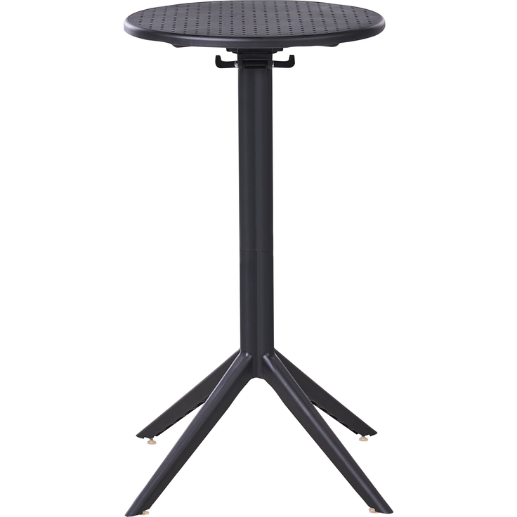 Garten Bartisch LEGRENA 60 cm 60 cm Schwarz – Bild 4