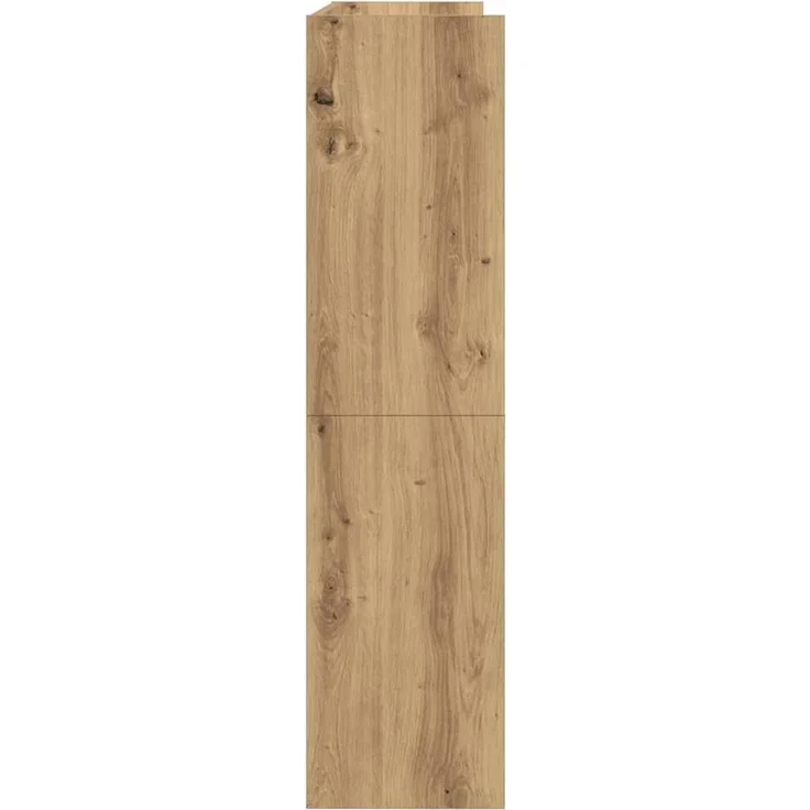 vidaXL Schuhregal Artisan-Eiche 80x25x100 cm Holzwerkstoff 859904 – Bild 4