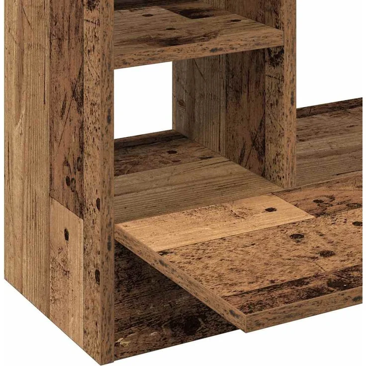 vidaXL Wandtisch mit Regal Altholz 105 x 48 x 75 cm Holzwerkstoff 869192 – Bild 7