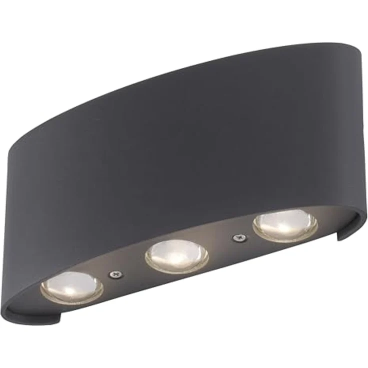 Paul Neuhaus 9488-13 Carlo LED Wandleuchte außen anthrazit IP54 – Bild 5