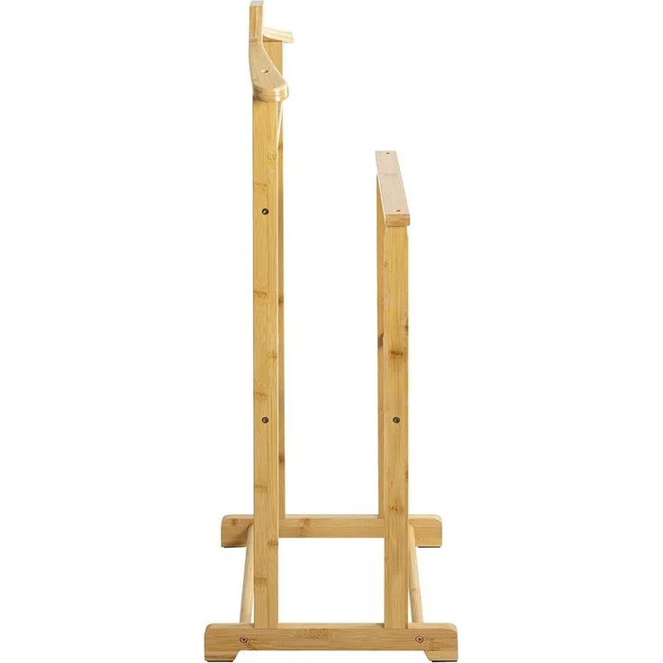Haku Herrendiener Dressboy Anzugständer aus Bambus natur im Scandinavian-Stil, Gestell lackiert, belastbar bis 15 kg, 48x36x97 cm – Bild 5