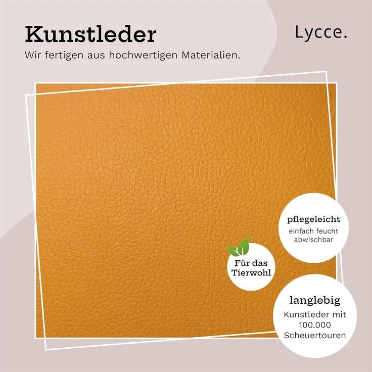 Lycce Bankauflage Klemmkissen, Sitzkissen 1 Leiste, 35cm Klemmtiefe, weich gepolstert, (1 St), verrutscht nicht, hochwertiger Kunstlederbezug, verschiedene Farben – Bild 4