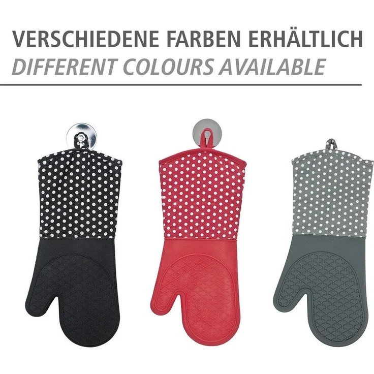 WENKO Topfhandschuh Silikon grau 1Paar – Bild 4