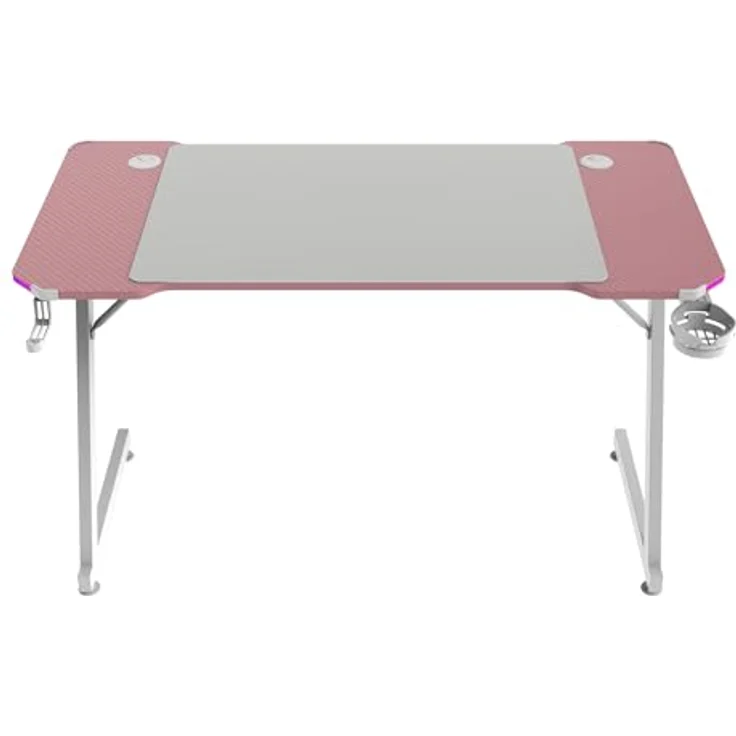 Mars Gaming MGD-X120RGB Mesa Ergonómica ARGB Mando Alfombrilla XXL Soportes Externos 120x60 cm Rosa – Bild 8