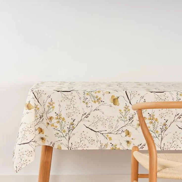 Belum Tischdecke mit Fleckenabweisend, Größe 250 x 140 cm, extraweich, Mehrfarbig, 100, Stoff 100% Bio-Baumwolle, Modell 0120-375 – Bild 4