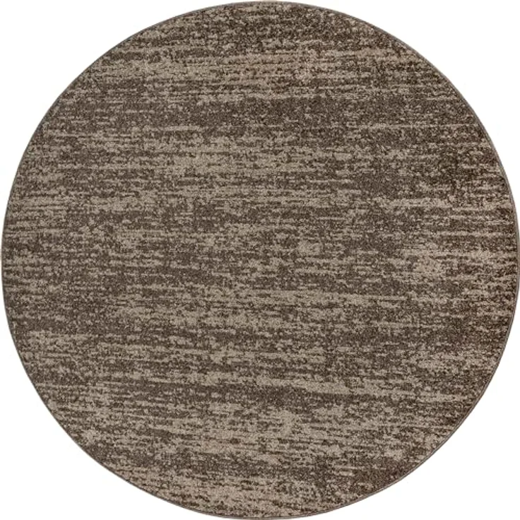 Sanat Teppich Oslo, rund, Höhe: 10 mm, Kurzflor, Wohnzimmer, Schlafzimmer, fussbodenheizungsgeeignet – Bild 4